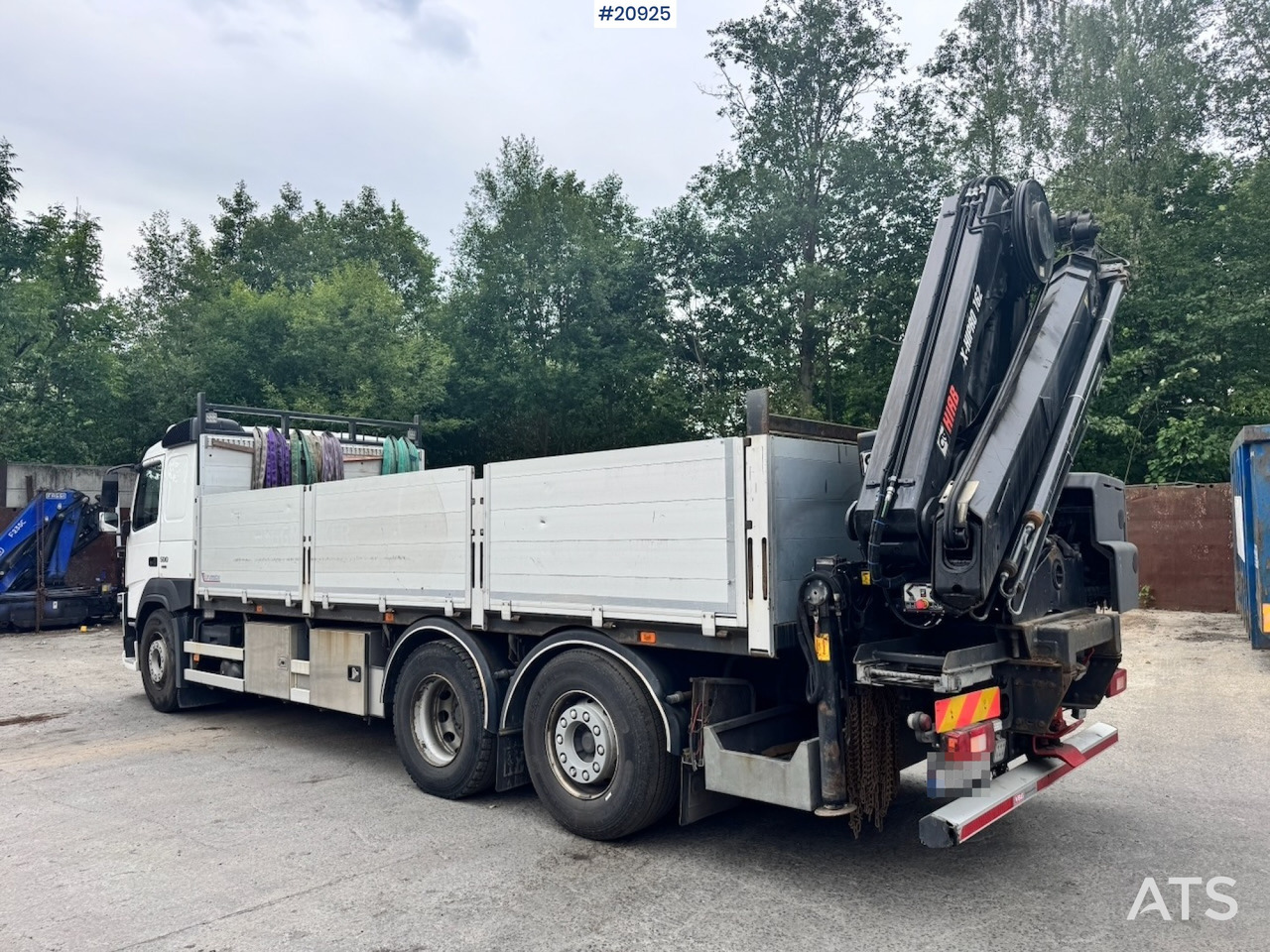 Volvo FM500 - Platós teherautó, Darus autó: 4 kép. Volvo FM500 - Platós teherautó, Darus autó: 4 kép.