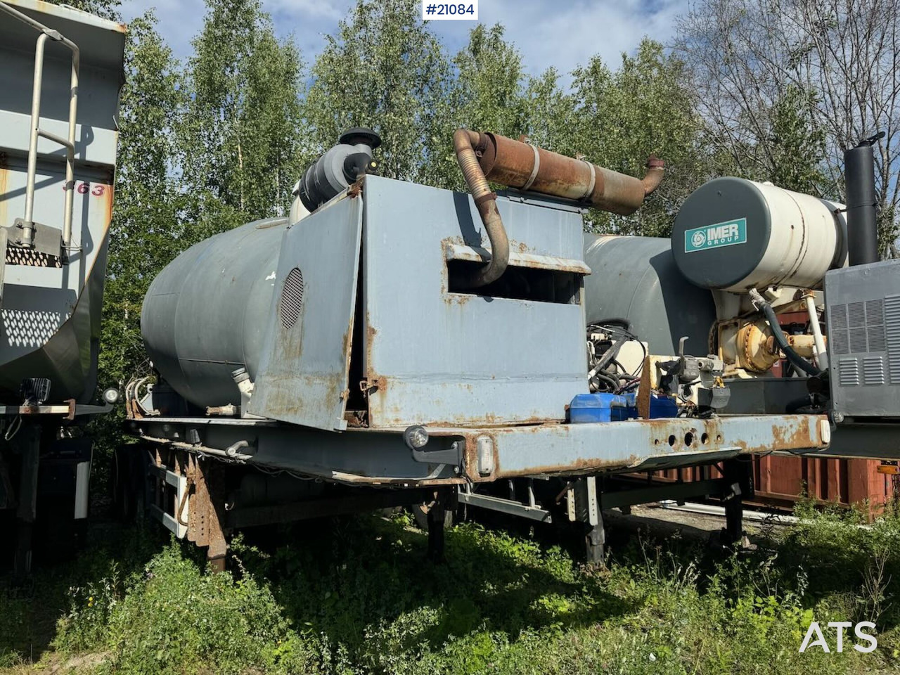 Zorzi Zorzi 41S Betongtralle - Betonkeverő félpótkocsi: 1 kép. Zorzi Zorzi 41S Betongtralle - Betonkeverő félpótkocsi: 1 kép.