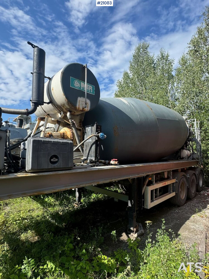 Zorzi Zorzi imer Betongtralle - Betonkeverő félpótkocsi: 2 kép. Zorzi Zorzi imer Betongtralle - Betonkeverő félpótkocsi: 2 kép.