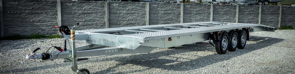 Niewiadów fabrycznie nowa LAWETA Indiana 8,00M!! - Pótkocsi autószállító: 1 kép. Niewiadów fabrycznie nowa LAWETA Indiana 8,00M!! - Pótkocsi autószállító: 1 kép.