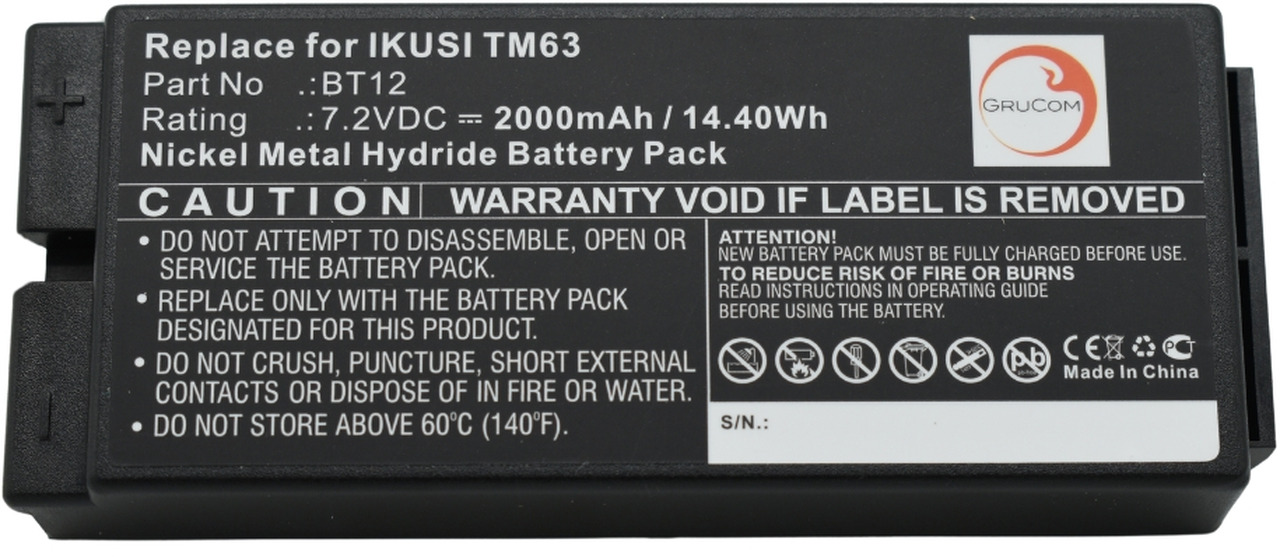 Compatible battery Ikusi BT12 - Akkumulátor - Rakodódaru: 4 kép. Compatible battery Ikusi BT12 - Akkumulátor - Rakodódaru: 4 kép.
