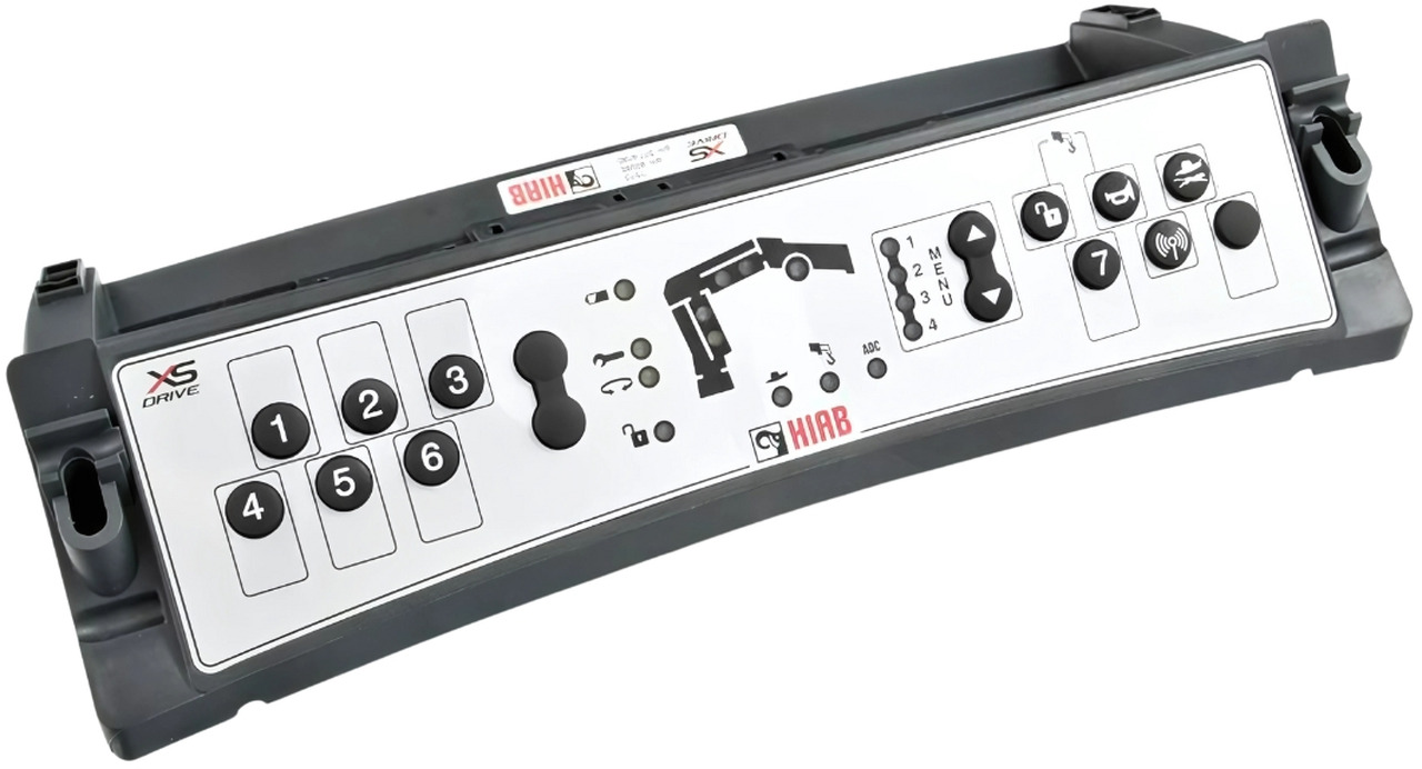 Cover radio remote control Hiab XS Drive - Elektromos rendszer - Rakodódaru: 1 kép. Cover radio remote control Hiab XS Drive - Elektromos rendszer - Rakodódaru: 1 kép.