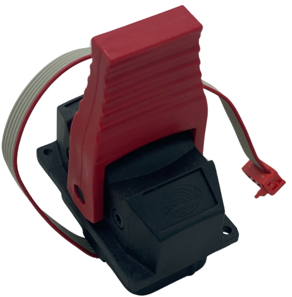 Red linear lever HBC Linus JLP00150 - Elektromos rendszer - Rakodódaru: 3 kép. Red linear lever HBC Linus JLP00150 - Elektromos rendszer - Rakodódaru: 3 kép.
