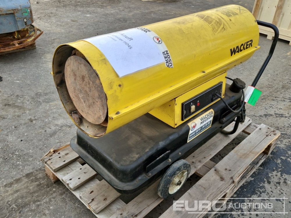 2006 Wacker Neuson HD45 Space Heater - Építőipari berendezések: 3 kép. 2006 Wacker Neuson HD45 Space Heater - Építőipari berendezések: 3 kép.