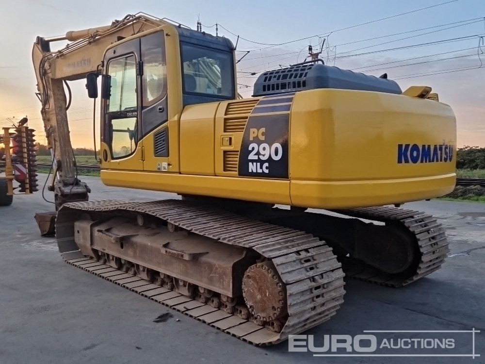 2007 Komatsu PC290NLC-8 - Lánctalpas kotró: 3 kép. 2007 Komatsu PC290NLC-8 - Lánctalpas kotró: 3 kép.
