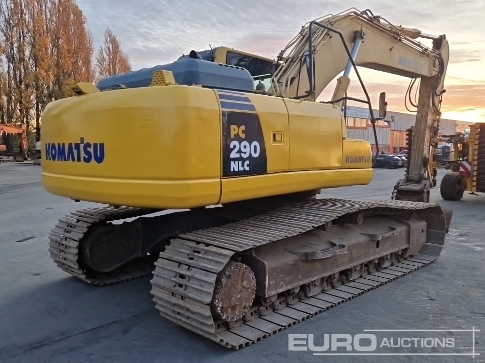 2007 Komatsu PC290NLC-8 - Lánctalpas kotró: 5 kép. 2007 Komatsu PC290NLC-8 - Lánctalpas kotró: 5 kép.