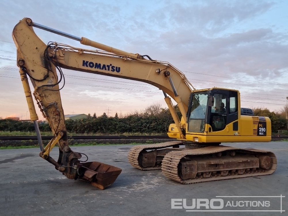 2007 Komatsu PC290NLC-8 - Lánctalpas kotró: 1 kép. 2007 Komatsu PC290NLC-8 - Lánctalpas kotró: 1 kép.