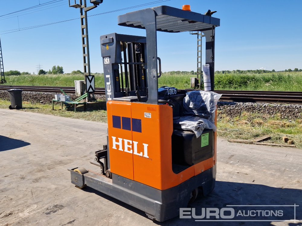 2009 Heli CQD16S 1.6 Ton Ride Pallet Truck, 3 Stage Freelift Mast (Declaration of Conformity Available) - Villás targonca: 3 kép. 2009 Heli CQD16S 1.6 Ton Ride Pallet Truck, 3 Stage Freelift Mast (Declaration of Conformity Available) - Villás targonca: 3 kép.