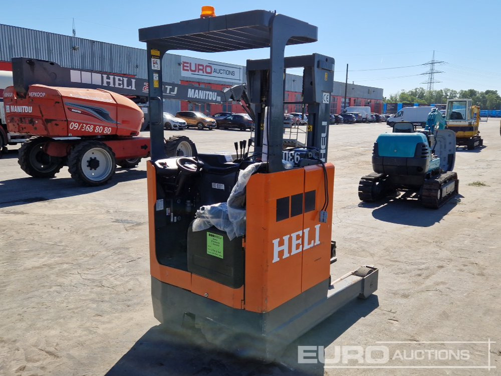 2009 Heli CQD16S 1.6 Ton Ride Pallet Truck, 3 Stage Freelift Mast (Declaration of Conformity Available) - Villás targonca: 4 kép. 2009 Heli CQD16S 1.6 Ton Ride Pallet Truck, 3 Stage Freelift Mast (Declaration of Conformity Available) - Villás targonca: 4 kép.