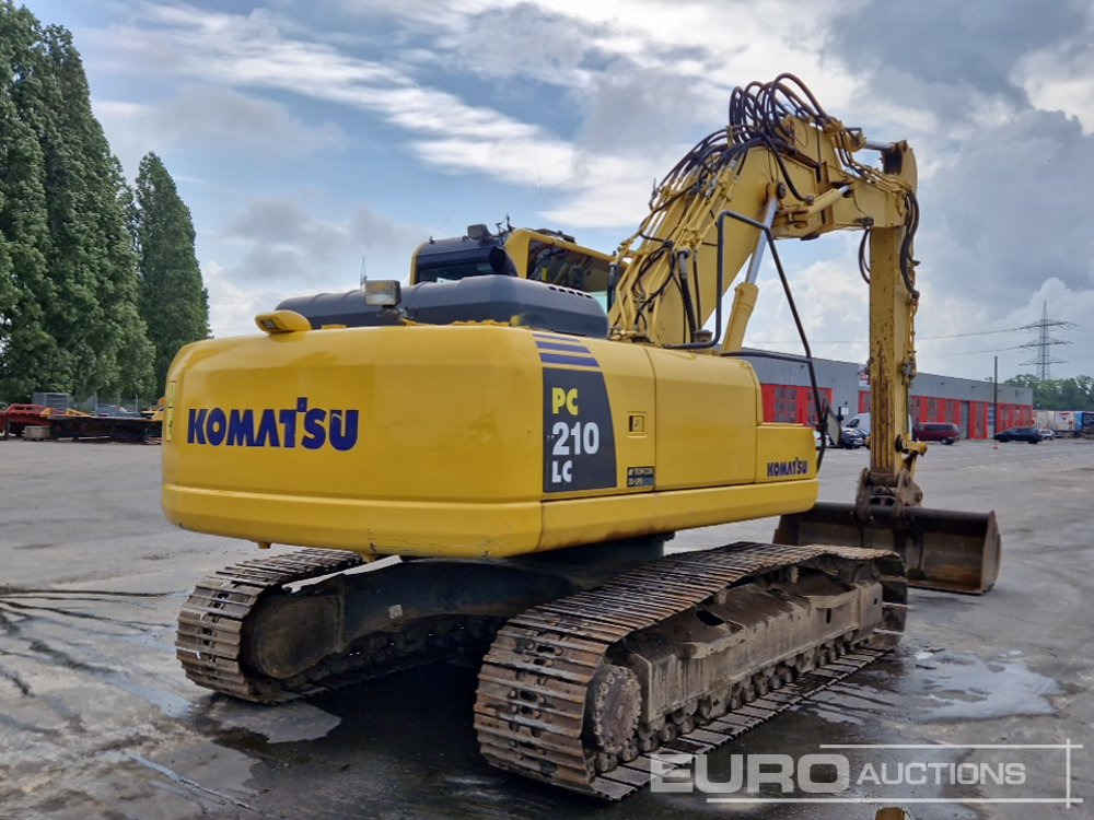 2012 Komatsu PC210LC-8 - Lánctalpas kotró: 3 kép. 2012 Komatsu PC210LC-8 - Lánctalpas kotró: 3 kép.