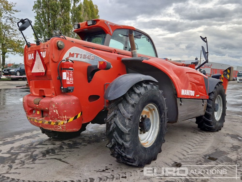 2013 Manitou MT1840 A - Teleszkópos rakodó: 5 kép. 2013 Manitou MT1840 A - Teleszkópos rakodó: 5 kép.