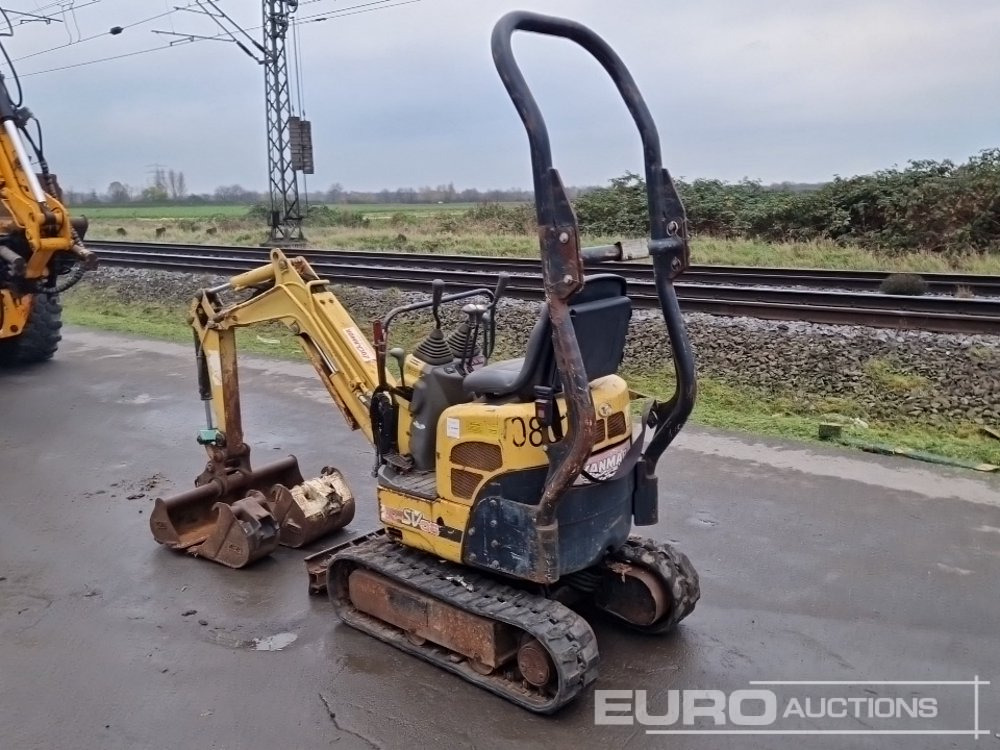 2013 Yanmar SV08-1A(S) - Minikotró: 3 kép. 2013 Yanmar SV08-1A(S) - Minikotró: 3 kép.