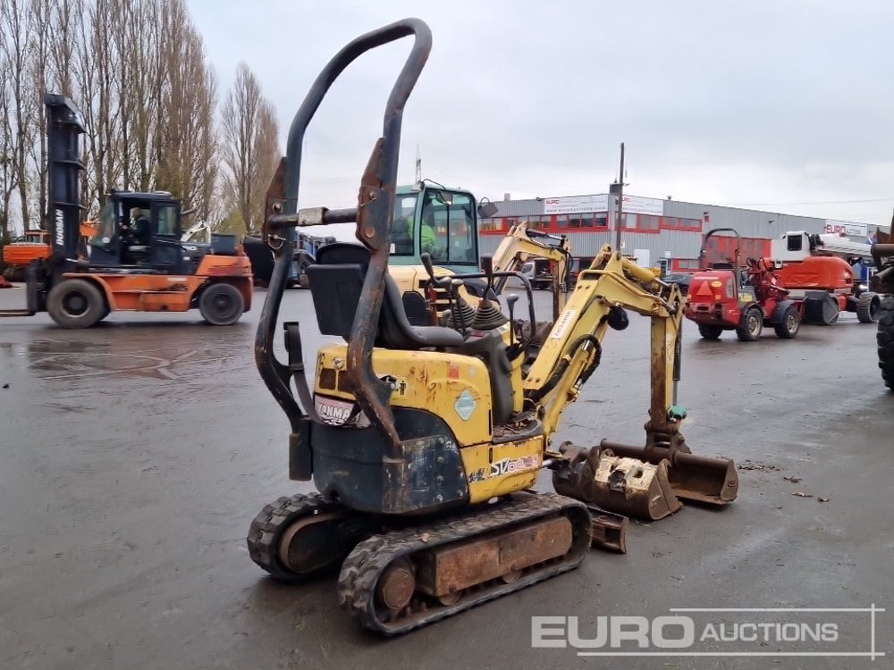 2013 Yanmar SV08-1A(S) - Minikotró: 4 kép. 2013 Yanmar SV08-1A(S) - Minikotró: 4 kép.