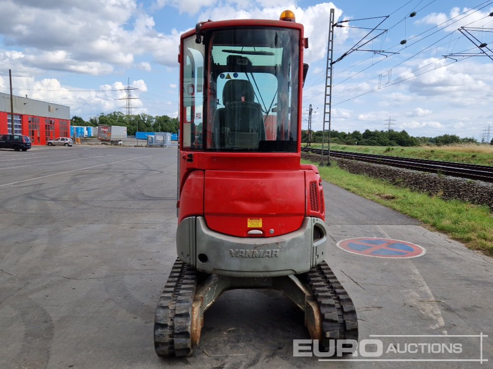 2013 Yanmar ViO25-4 - Minikotró: 4 kép. 2013 Yanmar ViO25-4 - Minikotró: 4 kép.
