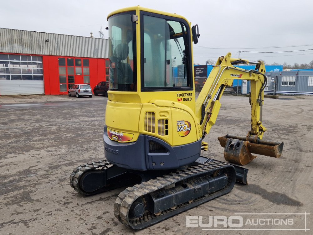 2013 Yanmar ViO25-4 - Minikotró: 5 kép. 2013 Yanmar ViO25-4 - Minikotró: 5 kép.