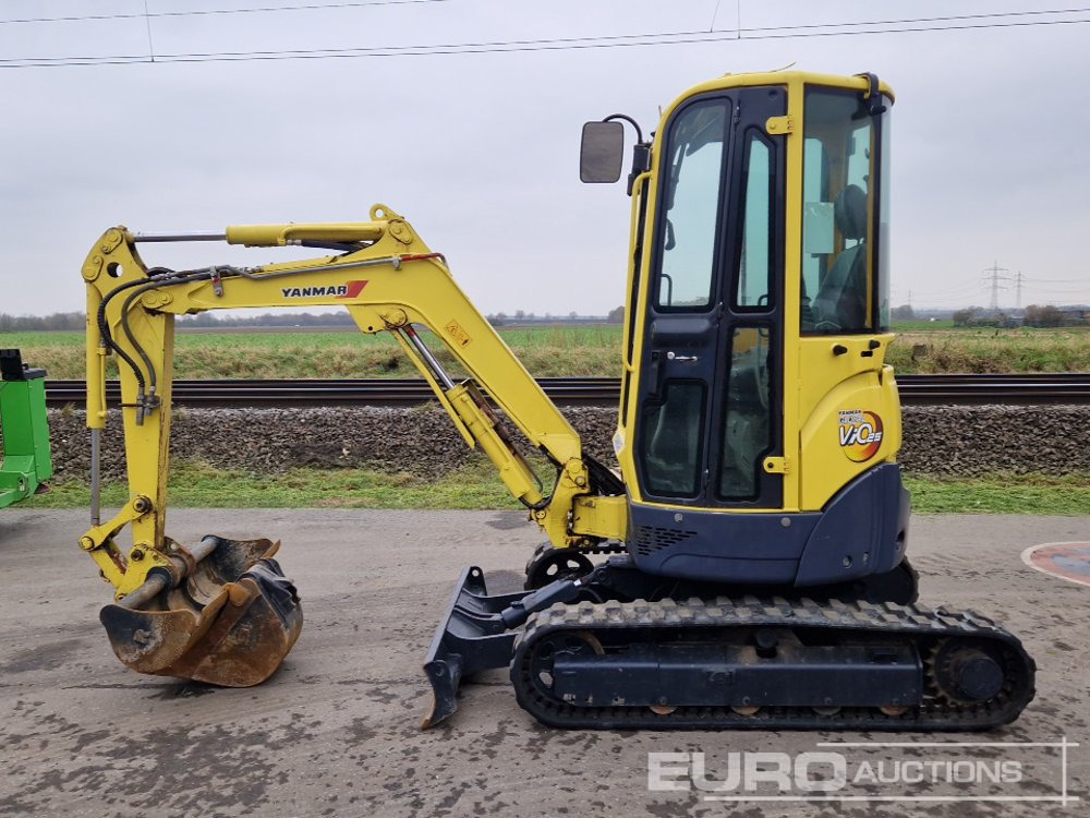 2013 Yanmar ViO25-4 - Minikotró: 2 kép. 2013 Yanmar ViO25-4 - Minikotró: 2 kép.