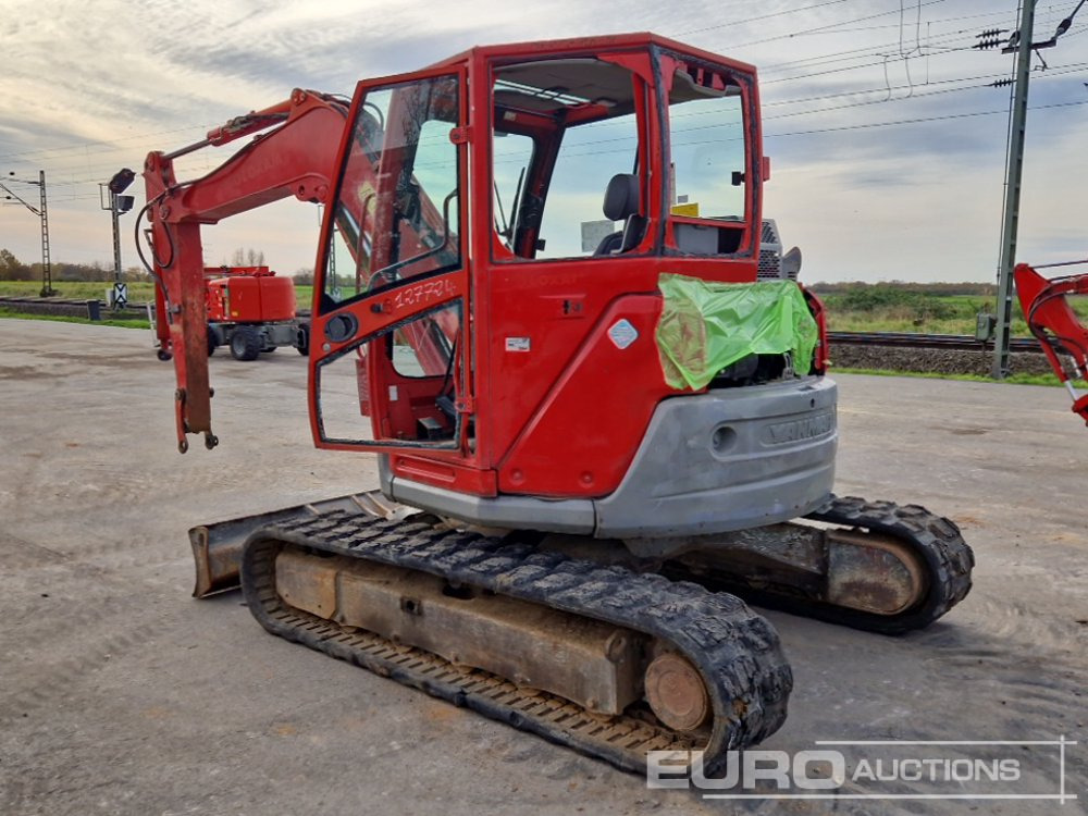 2013 Yanmar ViO80-U - Minikotró: 3 kép. 2013 Yanmar ViO80-U - Minikotró: 3 kép.