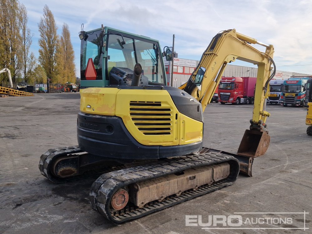 2013 Yanmar ViO80-U - Minikotró: 5 kép. 2013 Yanmar ViO80-U - Minikotró: 5 kép.