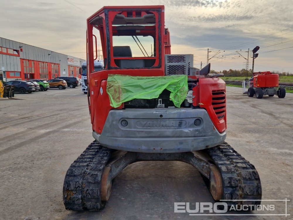 2013 Yanmar ViO80-U - Minikotró: 4 kép. 2013 Yanmar ViO80-U - Minikotró: 4 kép.