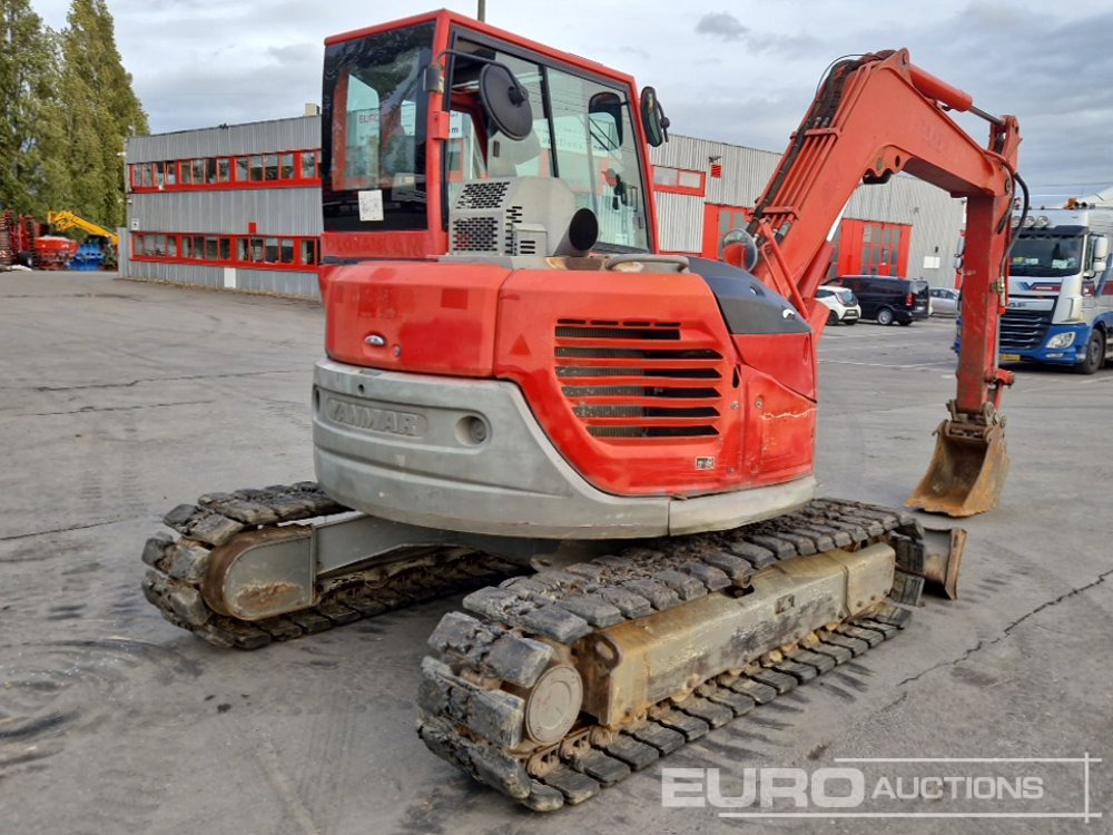 2013 Yanmar ViO80-U - Minikotró: 5 kép. 2013 Yanmar ViO80-U - Minikotró: 5 kép.