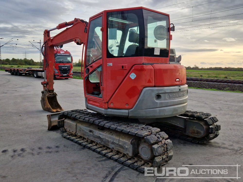 2013 Yanmar ViO80-U - Minikotró: 3 kép. 2013 Yanmar ViO80-U - Minikotró: 3 kép.
