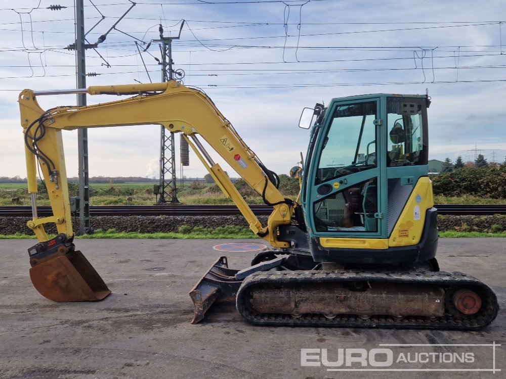 2013 Yanmar ViO80-U - Minikotró: 2 kép. 2013 Yanmar ViO80-U - Minikotró: 2 kép.