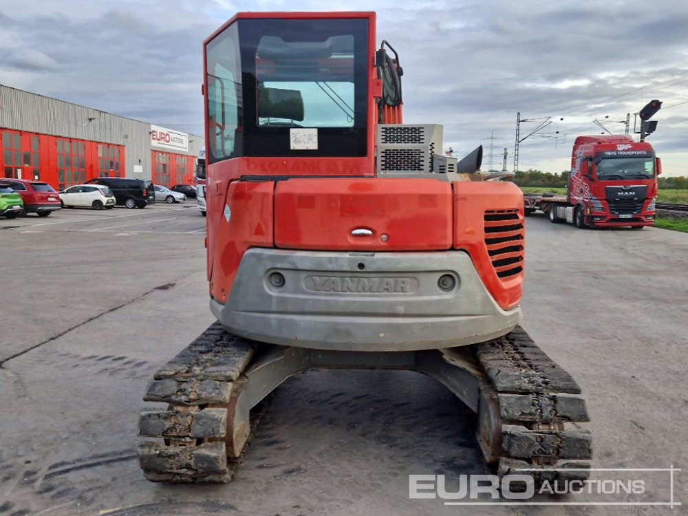 2013 Yanmar ViO80-U - Minikotró: 4 kép. 2013 Yanmar ViO80-U - Minikotró: 4 kép.