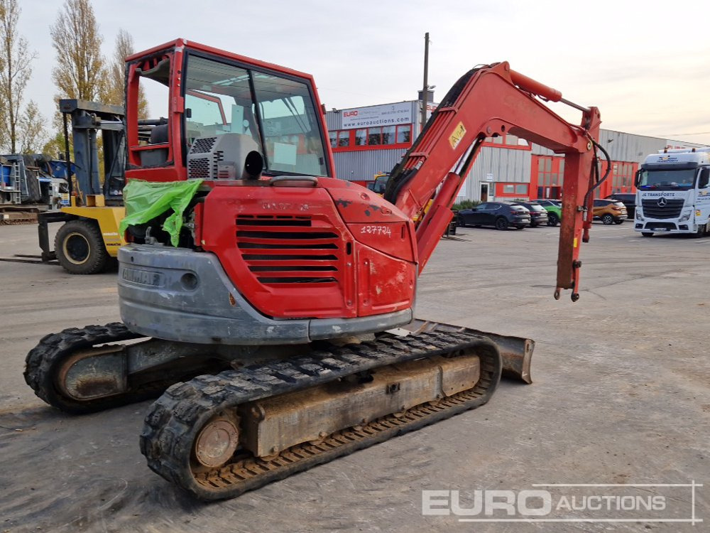 2013 Yanmar ViO80-U - Minikotró: 5 kép. 2013 Yanmar ViO80-U - Minikotró: 5 kép.