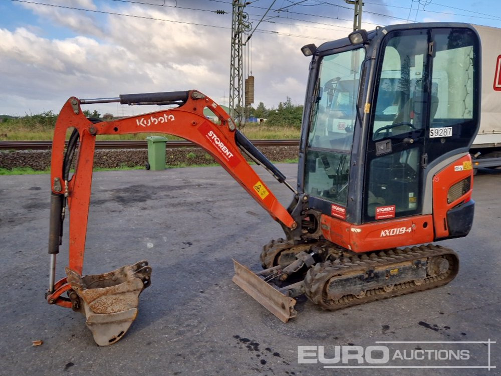 2014 Kubota KX019-4 - Minikotró: 1 kép. 2014 Kubota KX019-4 - Minikotró: 1 kép.