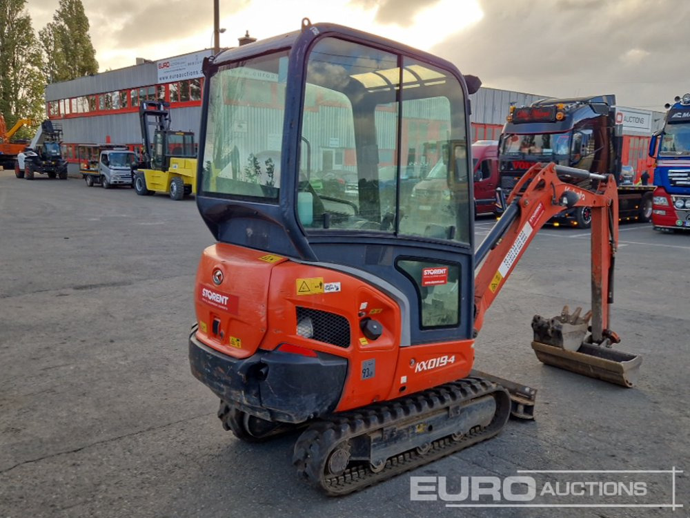 2014 Kubota KX019-4 - Minikotró: 5 kép. 2014 Kubota KX019-4 - Minikotró: 5 kép.