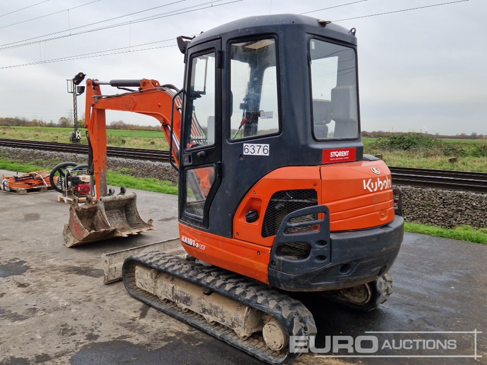 2014 Kubota KX101-3 A3 - Minikotró: 3 kép. 2014 Kubota KX101-3 A3 - Minikotró: 3 kép.