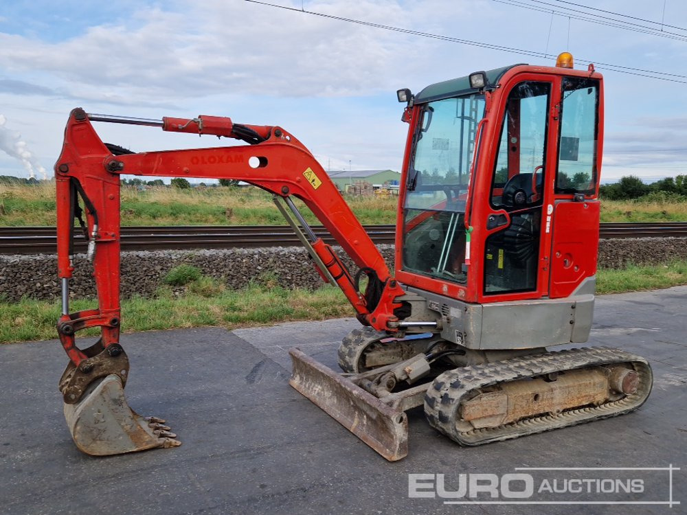 2014 Volvo ECR25D - Minikotró: 1 kép. 2014 Volvo ECR25D - Minikotró: 1 kép.