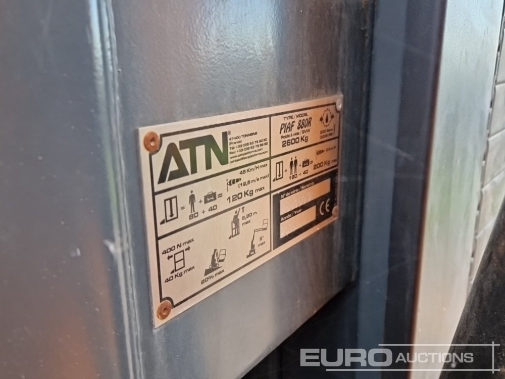 Emelő 2015 ATN PIAF 880R: 16 kép.