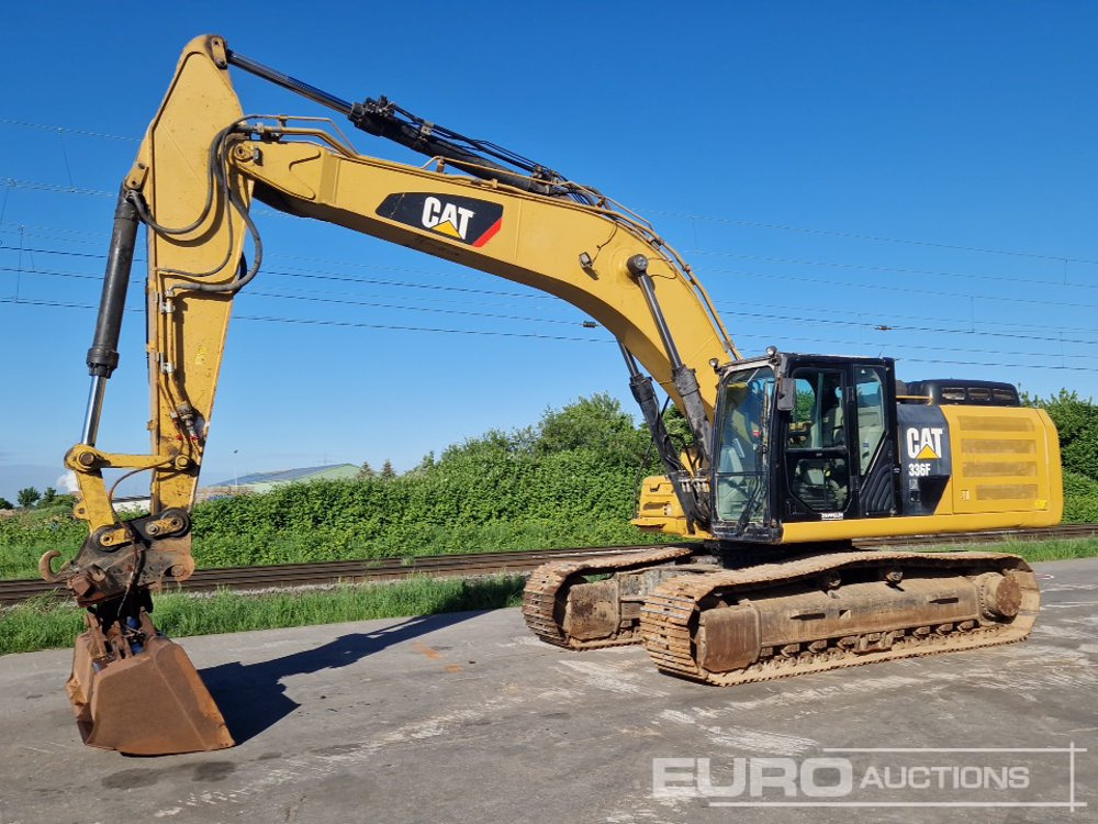 2015 CAT 336F - Lánctalpas kotró: 1 kép. 2015 CAT 336F - Lánctalpas kotró: 1 kép.