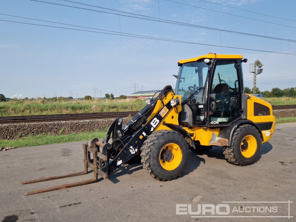 2015 JCB 406 - Gumikerekes homlokrakodó: 1 kép. 2015 JCB 406 - Gumikerekes homlokrakodó: 1 kép.