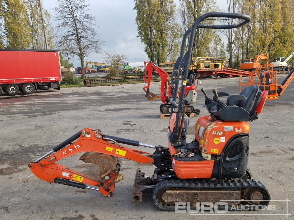 2015 Kubota U10-3 - Minikotró: 2 kép. 2015 Kubota U10-3 - Minikotró: 2 kép.