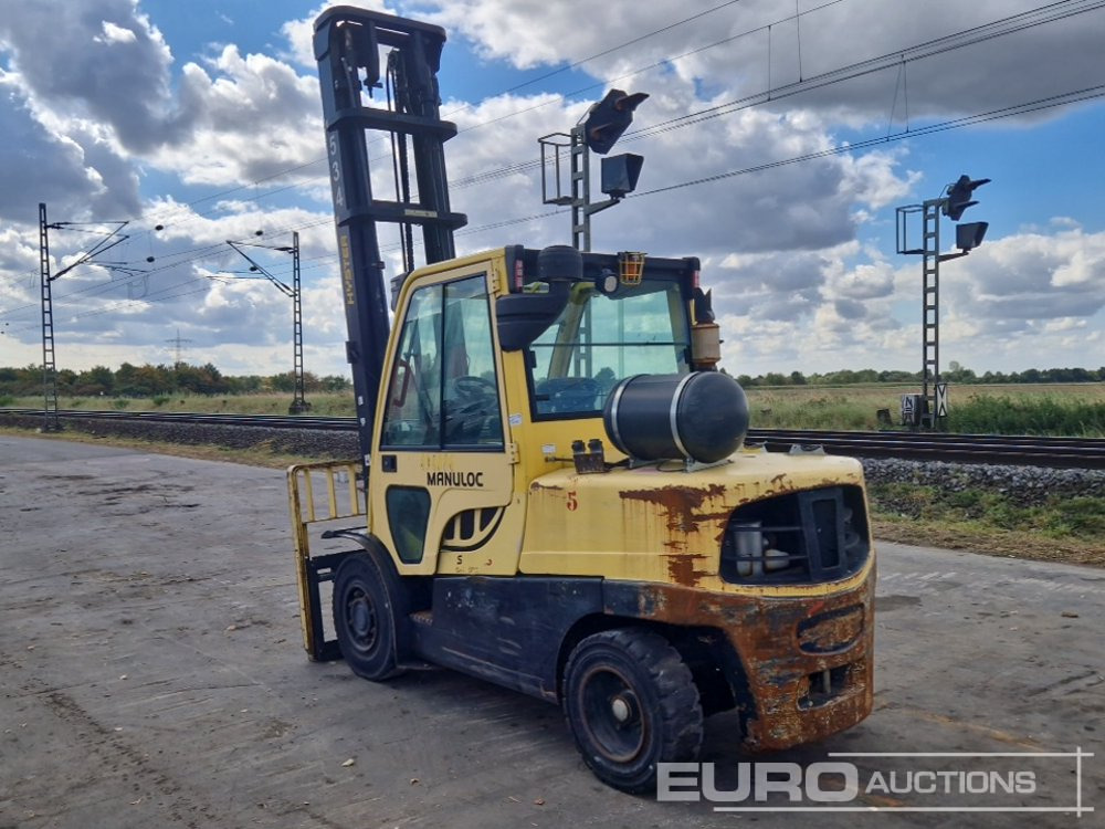 2016 Hyster H5.50FT - Villás targonca: 3 kép. 2016 Hyster H5.50FT - Villás targonca: 3 kép.