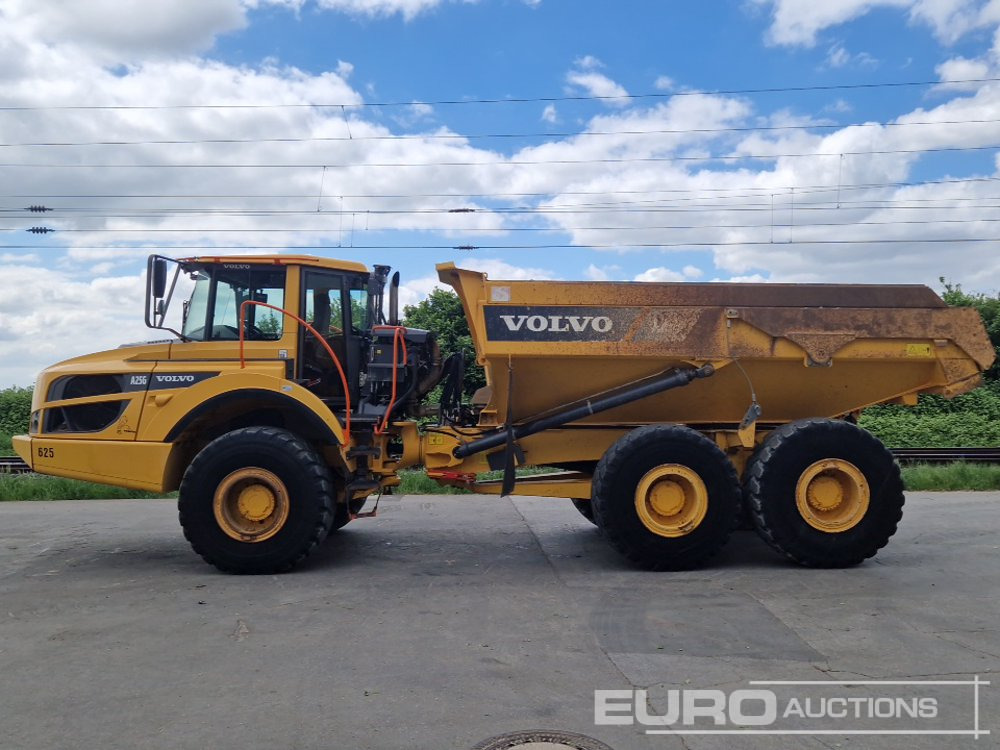 2017 Volvo A25G - Csuklós dömper: 2 kép. 2017 Volvo A25G - Csuklós dömper: 2 kép.