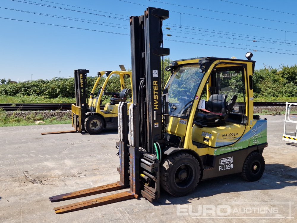 2018 Hyster H3.0FT - Villás targonca: 1 kép. 2018 Hyster H3.0FT - Villás targonca: 1 kép.