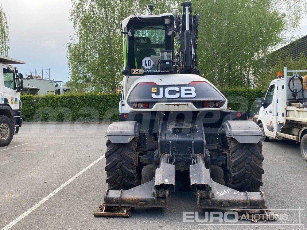 2018 JCB Hydradig HD110WT - Gumikerekes kotró: 3 kép. 2018 JCB Hydradig HD110WT - Gumikerekes kotró: 3 kép.