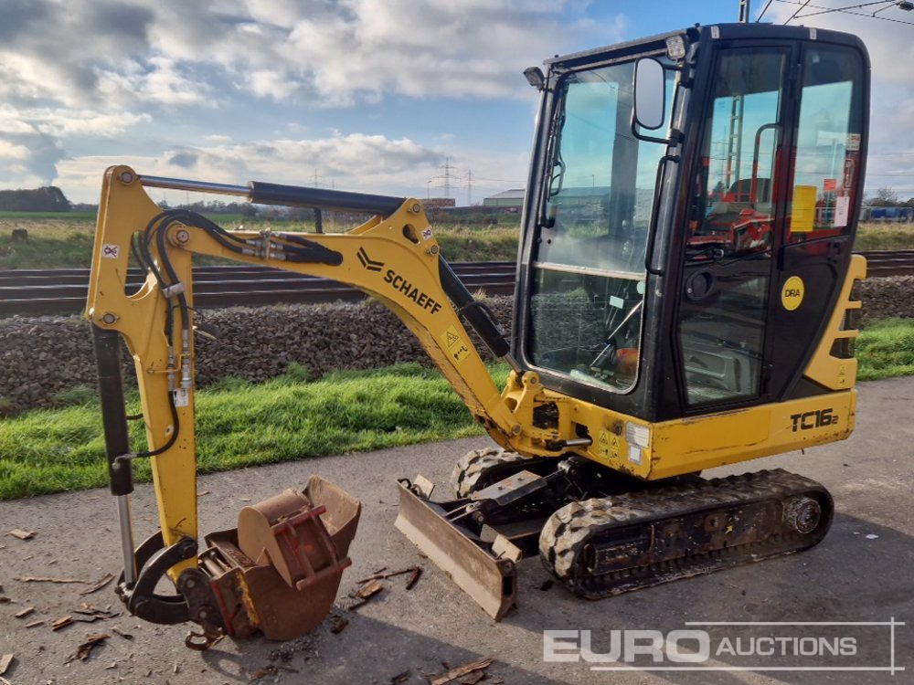 2018 Terex TC16 - Minikotró: 1 kép. 2018 Terex TC16 - Minikotró: 1 kép.