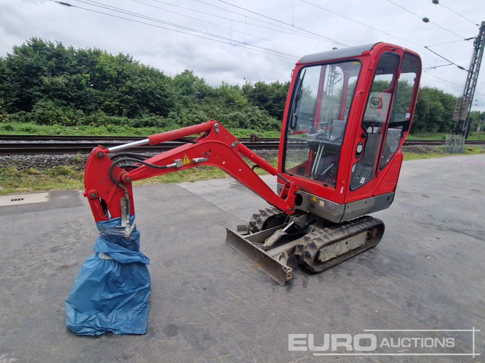 2018 Wacker Neuson ET16 - Minikotró: 1 kép. 2018 Wacker Neuson ET16 - Minikotró: 1 kép.