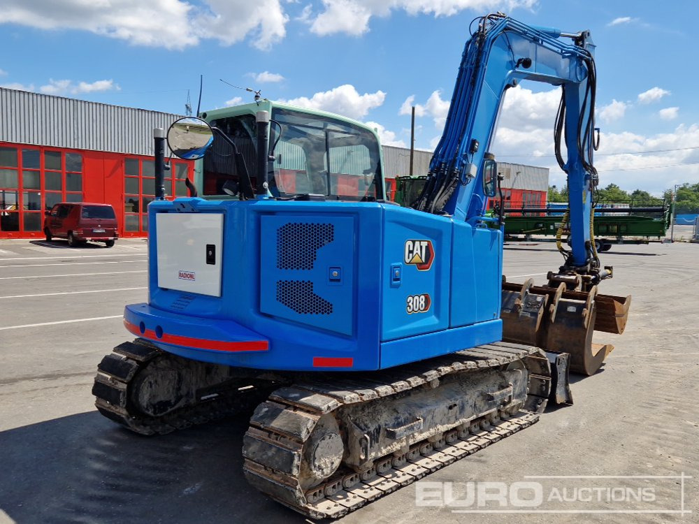 2019 CAT 308CR - Minikotró: 5 kép. 2019 CAT 308CR - Minikotró: 5 kép.
