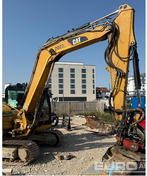 2019 CAT 308E2CR - Minikotró: 2 kép. 2019 CAT 308E2CR - Minikotró: 2 kép.