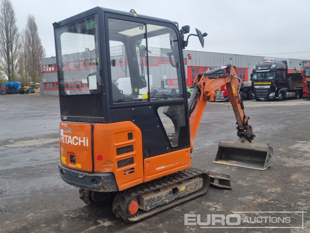 2019 Hitachi ZX19-5A CR - Minikotró: 5 kép. 2019 Hitachi ZX19-5A CR - Minikotró: 5 kép.