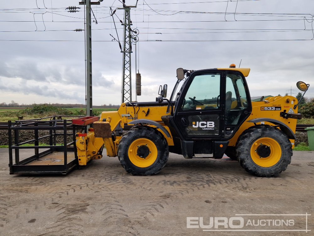 2019 JCB 533-105 - Teleszkópos rakodó: 2 kép. 2019 JCB 533-105 - Teleszkópos rakodó: 2 kép.