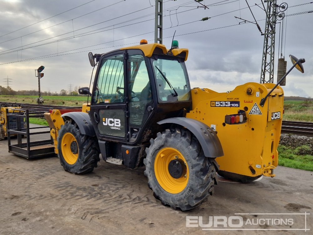 2019 JCB 533-105 - Teleszkópos rakodó: 3 kép. 2019 JCB 533-105 - Teleszkópos rakodó: 3 kép.