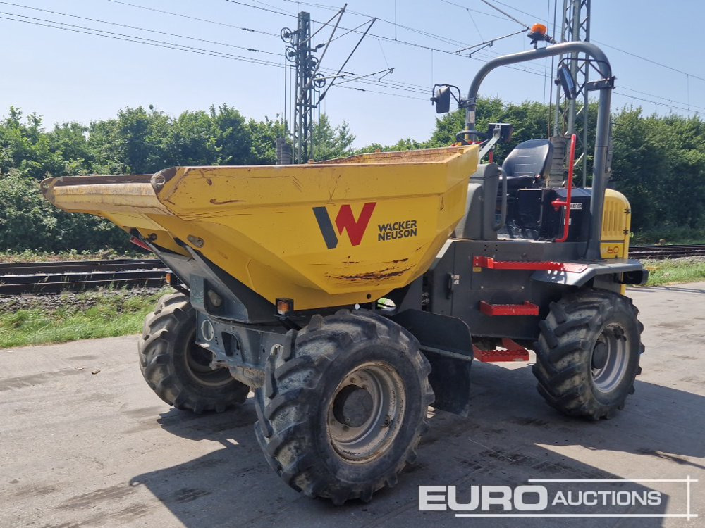 2019 Wacker Neuson DW60 - Minidömper: 1 kép. 2019 Wacker Neuson DW60 - Minidömper: 1 kép.