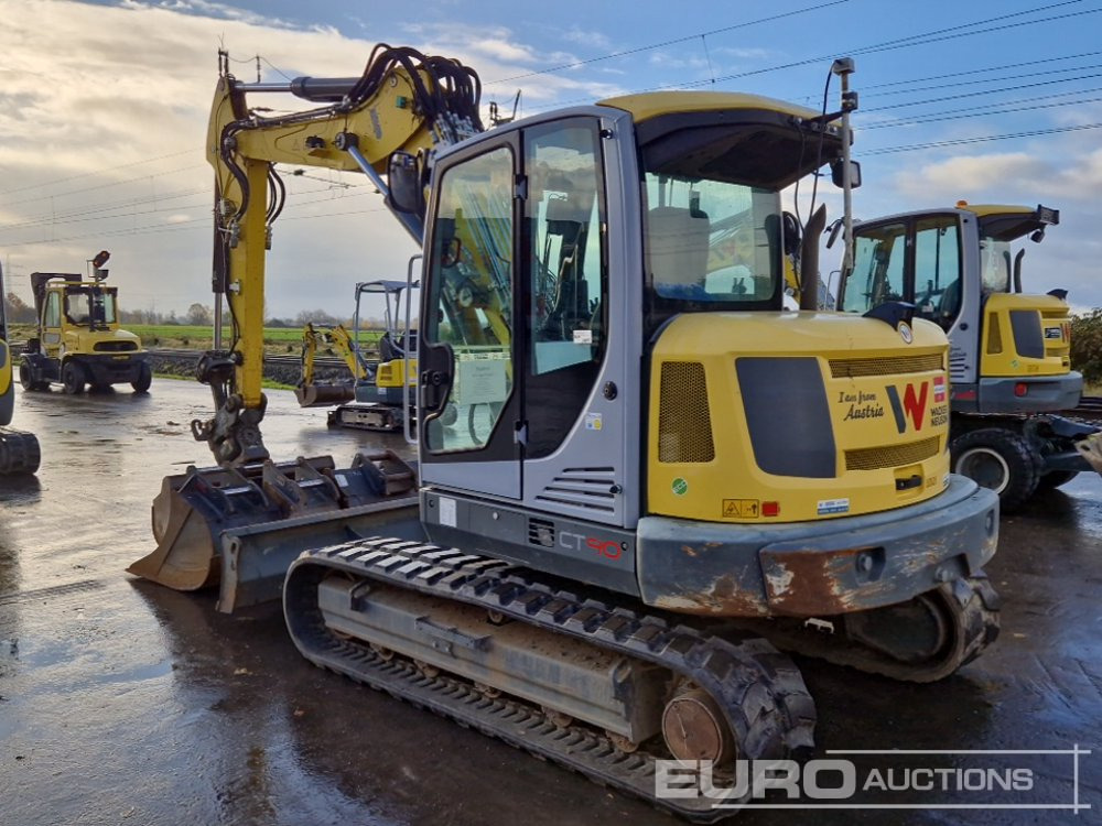 2019 Wacker Neuson ET90 - Minikotró: 3 kép. 2019 Wacker Neuson ET90 - Minikotró: 3 kép.