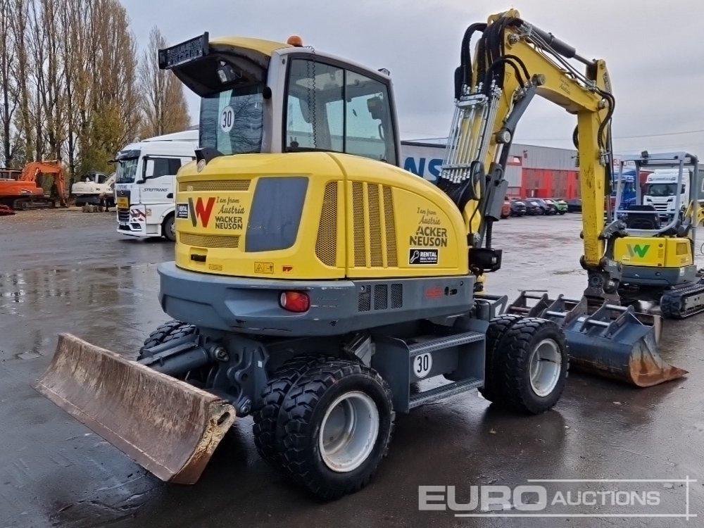 2019 Wacker Neuson EW65 - Gumikerekes kotró: 5 kép. 2019 Wacker Neuson EW65 - Gumikerekes kotró: 5 kép.